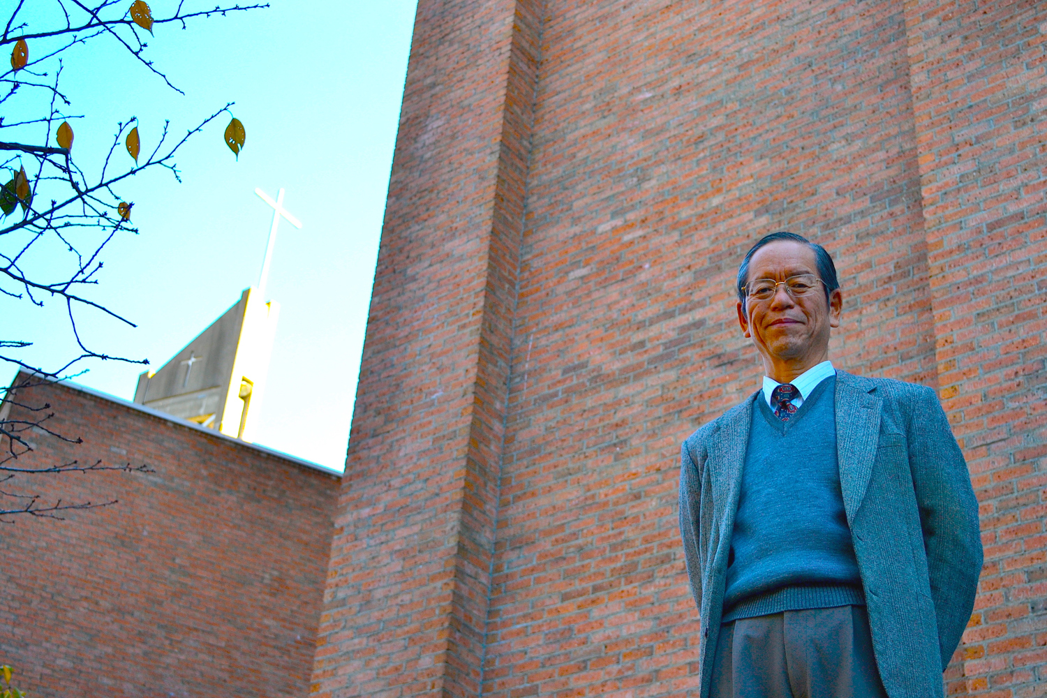 Reverend Kazuo Yoshimura with his gently, unfailing smile.