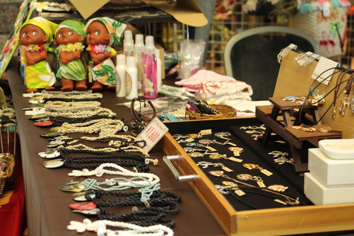The Hawaiian market featured all kinds of Hawaiian-esque items.