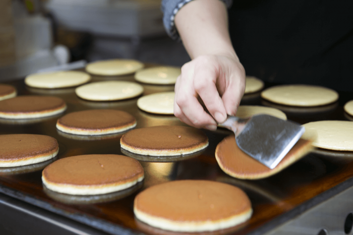 Once they are a beautiful golden brown, it’s time to turn them over.