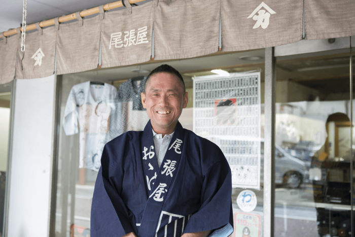 Owariya’s fifth-generation store owner, Noboru Ohashi.